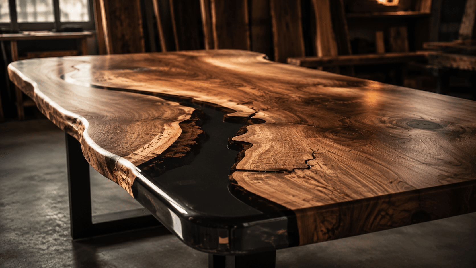 Resin and surface detail during final finishing